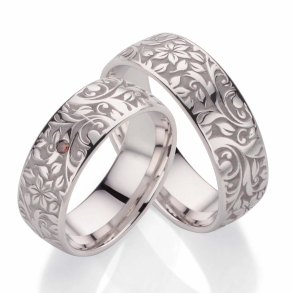 Eksklusive Vielsesringe Flora Only You 38-7433