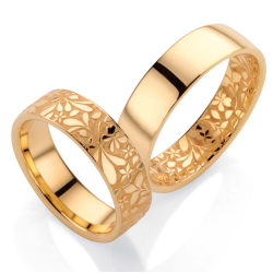 Eksklusive Vielsesringe Flora Only You 38-7434