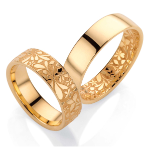 Eksklusive Vielsesringe Flora Only You 38-7434