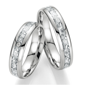 Eksklusive Vielsesringe Flora Only You 38-7491