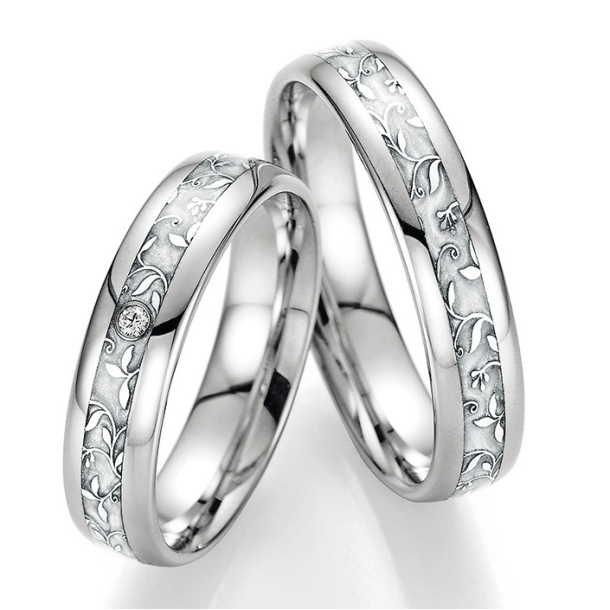 Eksklusive Vielsesringe Flora Only You 38-7491