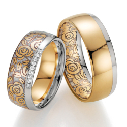 Eksklusive Vielsesringe Flora Only You 38-7493