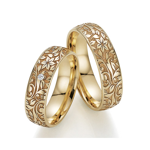 Eksklusive Vielsesringe Flora Only You 38-7553