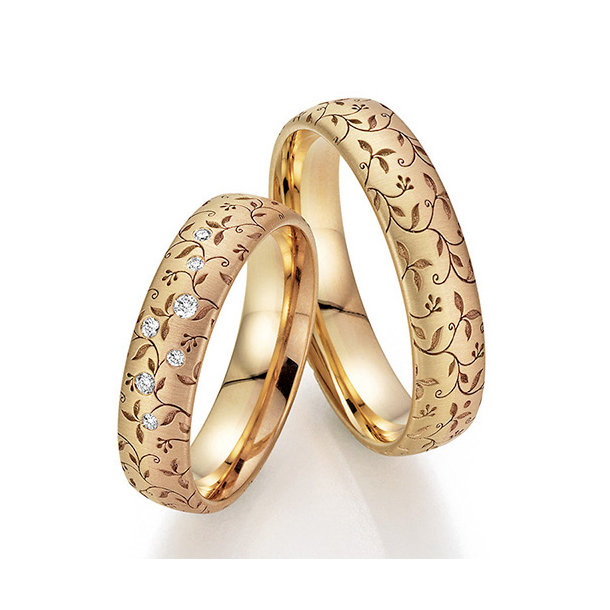 Eksklusive Vielsesringe Flora Only You 38-7629