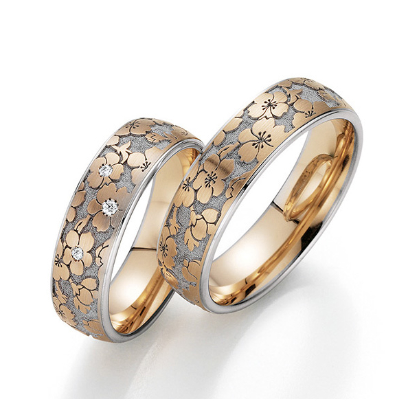 Eksklusive Vielsesringe Flora Only You 38-7645