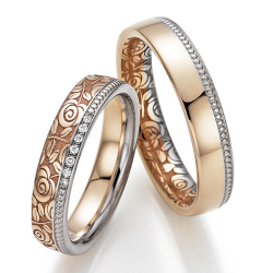 Eksklusive Vielsesringe Flora Only You 38-7665