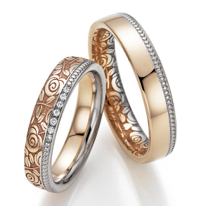 Eksklusive Vielsesringe Flora Only You 38-7665