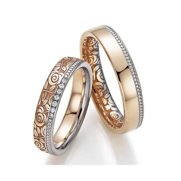 Eksklusive Vielsesringe Flora Only You 38-7665