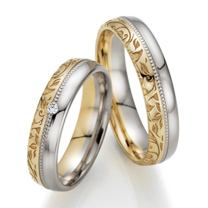 Eksklusive Vielsesringe Flora Only You 38-7666