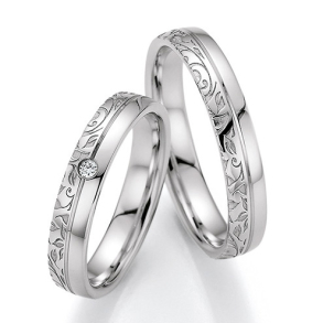 Eksklusive Vielsesringe Flora Only You 38-7676