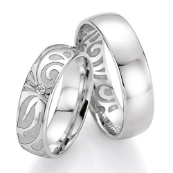 Eksklusive Vielsesringe Flora Only You 38-7686