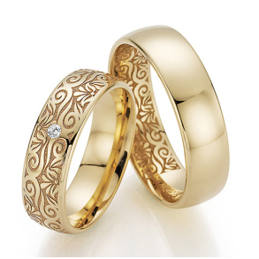 Eksklusive Vielsesringe Flora Only You 38-7687