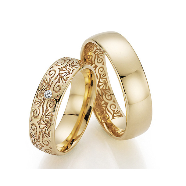 Eksklusive Vielsesringe Flora Only You 38-7687