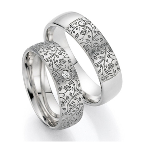 Eksklusive Vielsesringe Flora Only You 38-7689