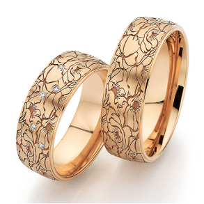 Eksklusive Vielsesringe Flora Only You 38-7735