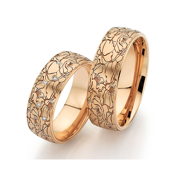 Eksklusive Vielsesringe Flora Only You 38-7735