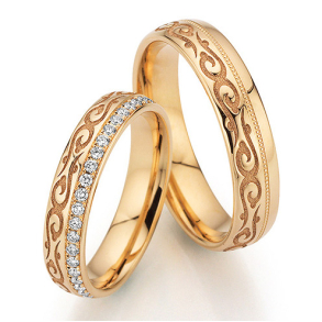 Eksklusive Vielsesringe Flora Only You 38-7766