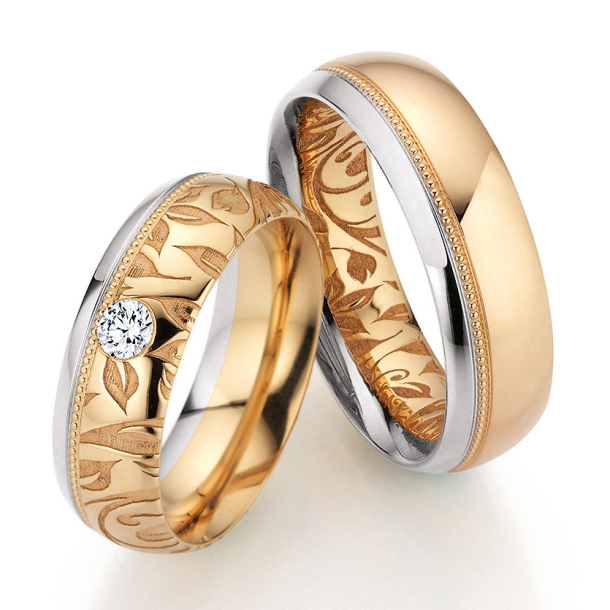 Eksklusive Vielsesringe Flora Only You 38-7817