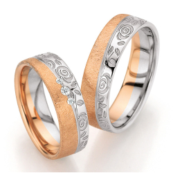 Eksklusive Vielsesringe Flora Only You 38-7818