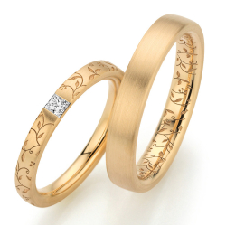 Eksklusive Vielsesringe Flora Only You 38-7848