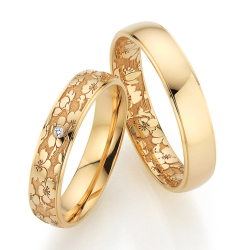 Eksklusive Vielsesringe Flora Only You 38-7881