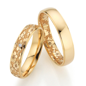 Eksklusive Vielsesringe Flora Only You 38-7881