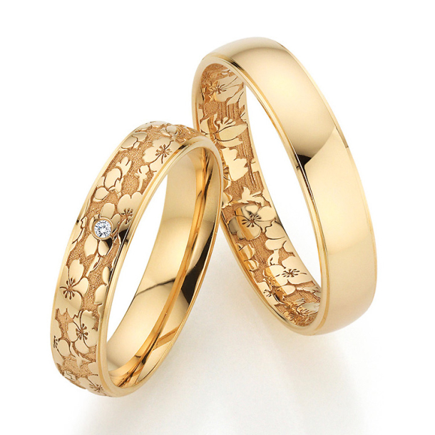 Eksklusive Vielsesringe Flora Only You 38-7881