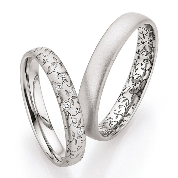 Eksklusive Vielsesringe Flora Only You 38-7884