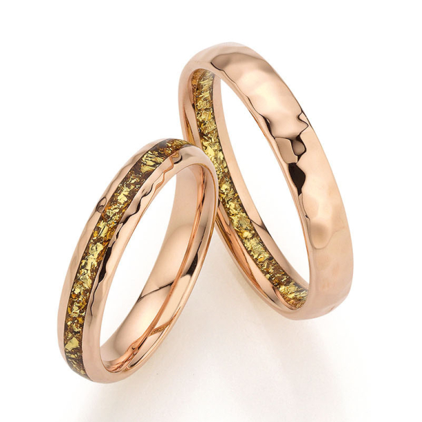 Eksklusive Vielsesringe Goldflakes Only You 38-7909