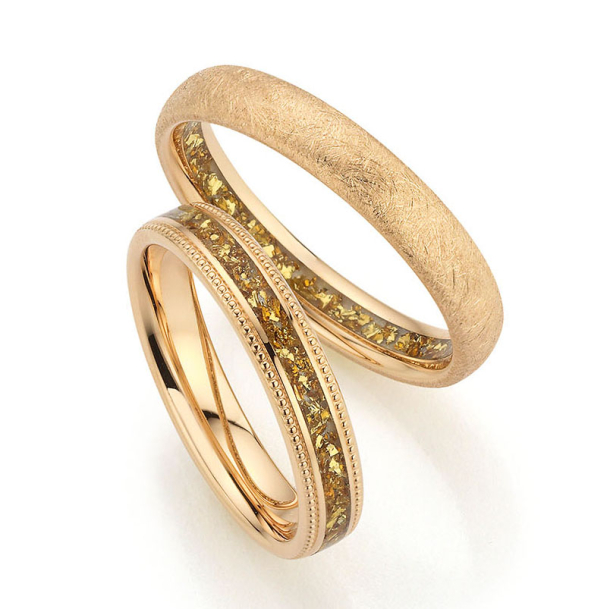 Eksklusive Vielsesringe Goldflakes Only You 38-7911