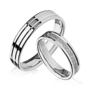 Eksklusive Vielsesringe - Pure Heart 380-2