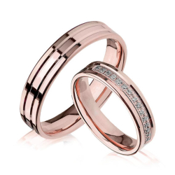 Eksklusive Vielsesringe - Pure Heart 380-3