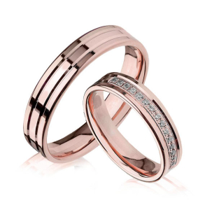 Eksklusive Vielsesringe - Pure Heart 380-3