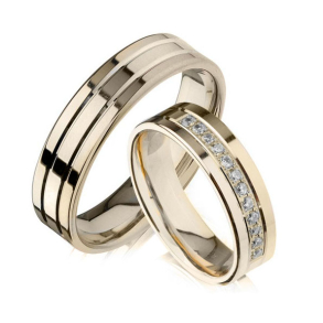 Eksklusive Vielsesringe - Pure Heart 381-1