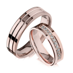 Eksklusive Vielsesringe - Pure Heart 381-3