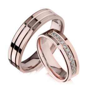 Eksklusive Vielsesringe - Pure Heart 381-3