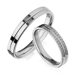 Eksklusive Vielsesringe - Pure Heart 382-2