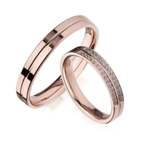 Eksklusive Vielsesringe - Pure Heart 382-3