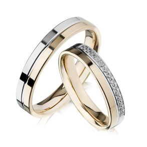 Eksklusive Vielsesringe - Pure Heart 383-4