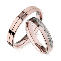 Eksklusive Vielsesringe - Pure Heart 383-3