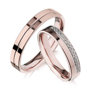 Eksklusive Vielsesringe - Pure Heart 383-3