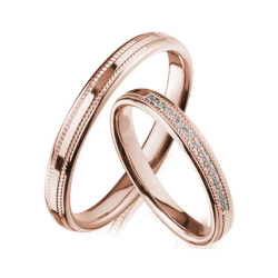 Eksklusive Vielsesringe - Pure Heart 384-3