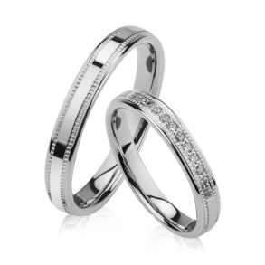 Eksklusive Vielsesringe - Pure Heart 385-2