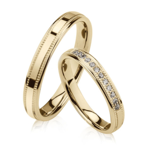 Eksklusive Vielsesringe - Pure Heart 385-1