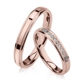 Eksklusive Vielsesringe - Pure Heart 385-3