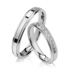 Eksklusive Vielsesringe - Pure Heart 386-2