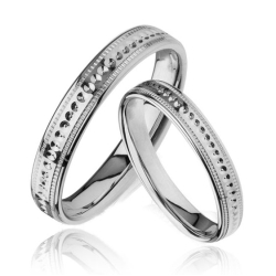 Eksklusive Vielsesringe - Pure Heart 387-2