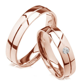 Eksklusive Vielsesringe Pure Heart 402-3