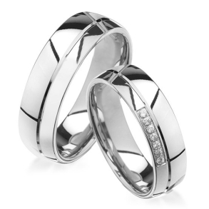 Eksklusive Vielsesringe Pure Heart 403-2