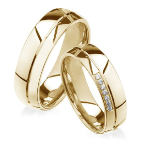 Eksklusive Vielsesringe Pure Heart 403-1